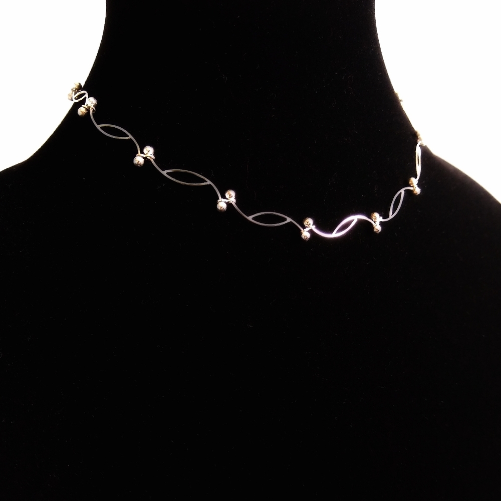 NWT sterling silver necklace - Picture 2 of 5